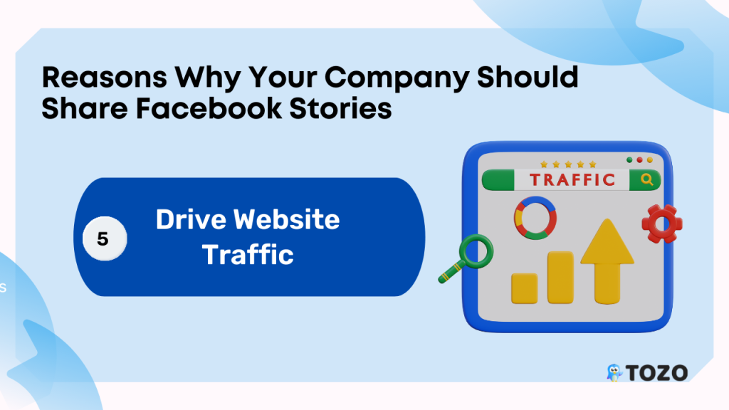 Drive website traffic