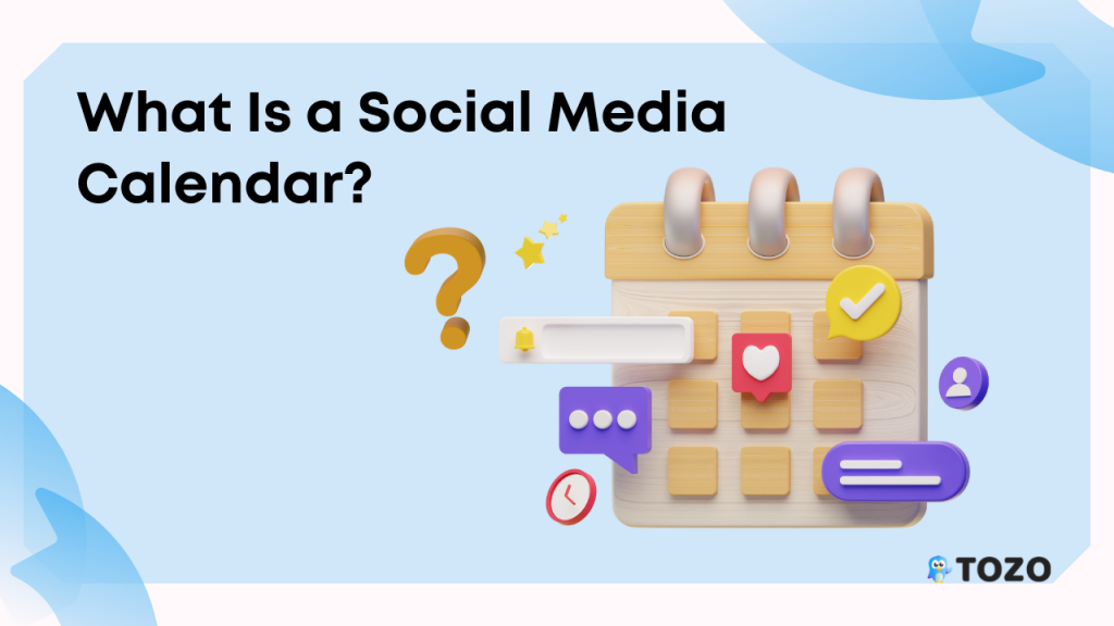 what is social media calendar