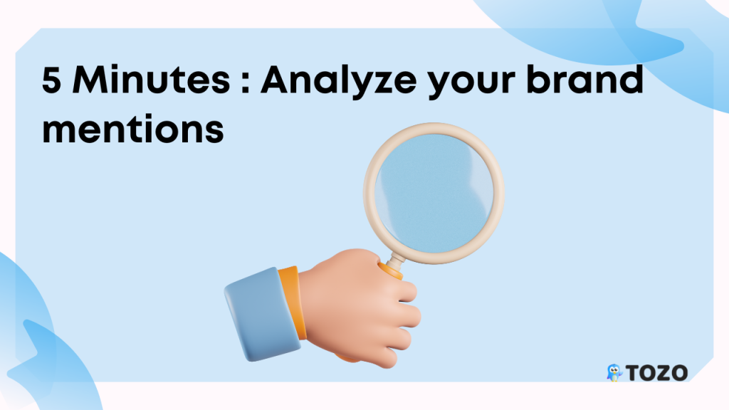 analyse your brand mentions