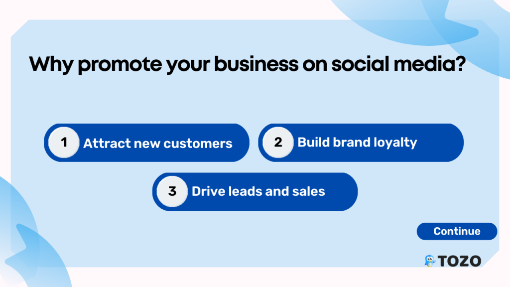 promote your business on social media