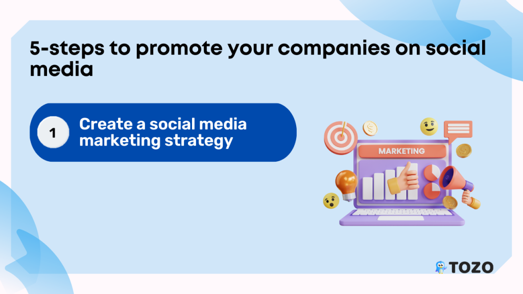 Create a social media marketing strategy 